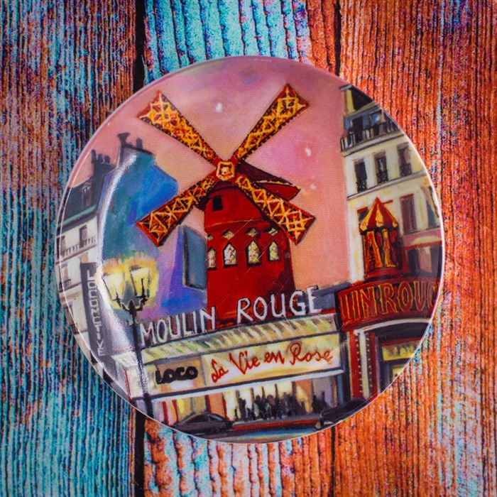 Тарелка декоративная "Moulin Rouge" - фото 38103