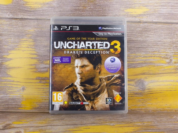 Диск PS3 Uncharted 3: Drake’s Deception (Б/У) - фото 48117