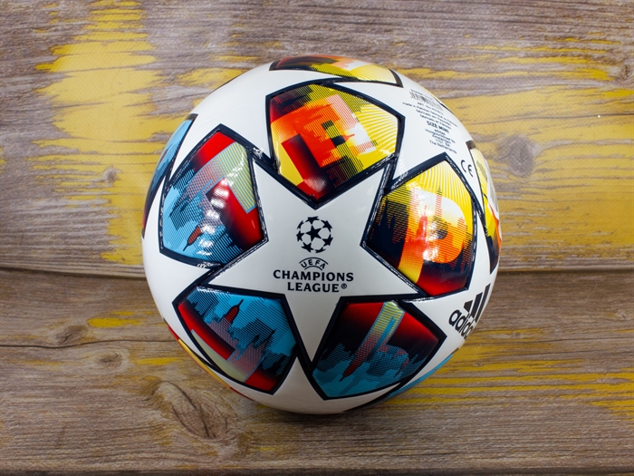 Мяч футбольный сувенирный Adidas UCL Mini St.P арт. H57812 (витринный) - фото 53167