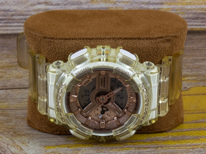 Наручные часы CASIO G-Shock GMA-S110SR-7A, розовый, бесцветный (Б/У) - фото 53201