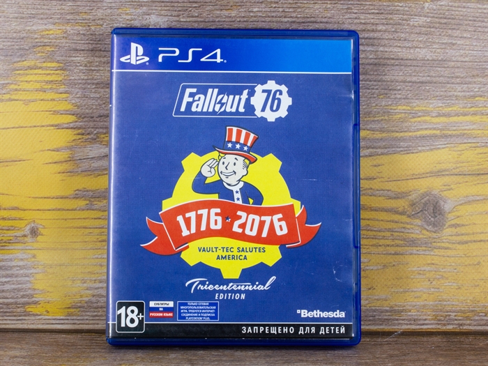Игра Fallout 76 Tricentennial Edition для PlayStation 4, субтитры на русском языке, диск (Б/У) - фото 53590
