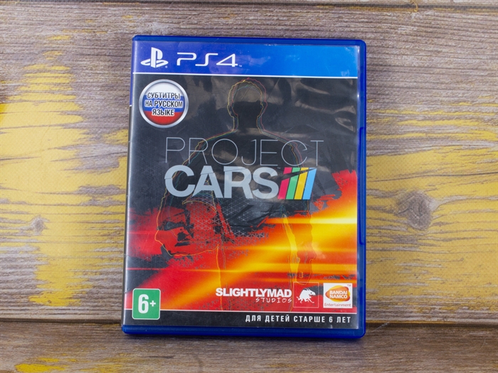 Игра Project CARS для PlayStation 4, субтитры на русском языке, диск (Б/У) - фото 53774