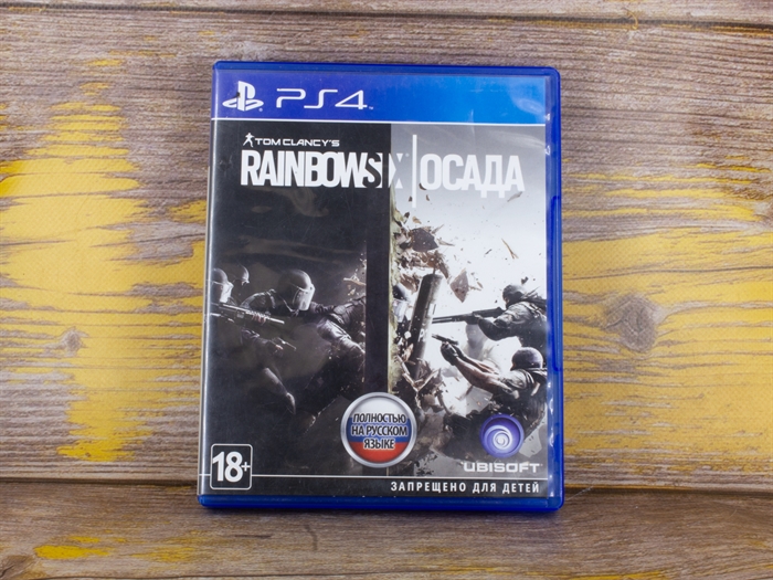Игра Tom Clancy's Rainbow Six: Siege для PlayStation 4, полностью на русском языке, диск (Б/У) - фото 54443