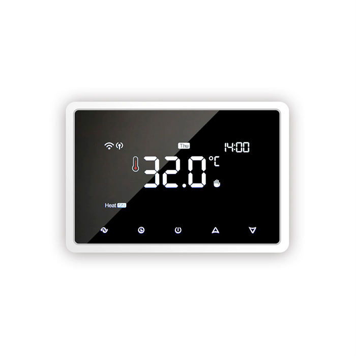 Настенный термостат для подогрева пола с сенсорным ЖК-экраном, ME98, Wi-Fi термостат (Новый) - фото 55213