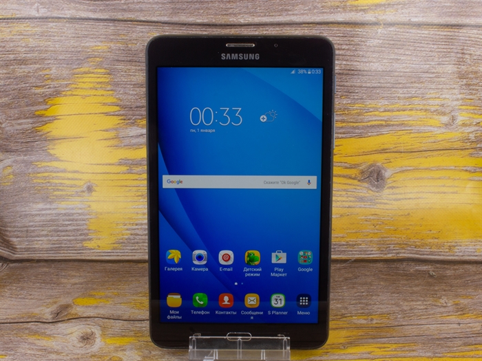 7" Планшет Samsung GALAXY Tab A 8 ГБ 3G, LTE черный (Б/У) - фото 55933
