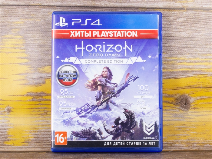 Игра Horizon Zero Dawn Complete Edition Хиты PlayStation для PlayStation 4, полностью на русском языке, диск (Б/У) - фото 57921