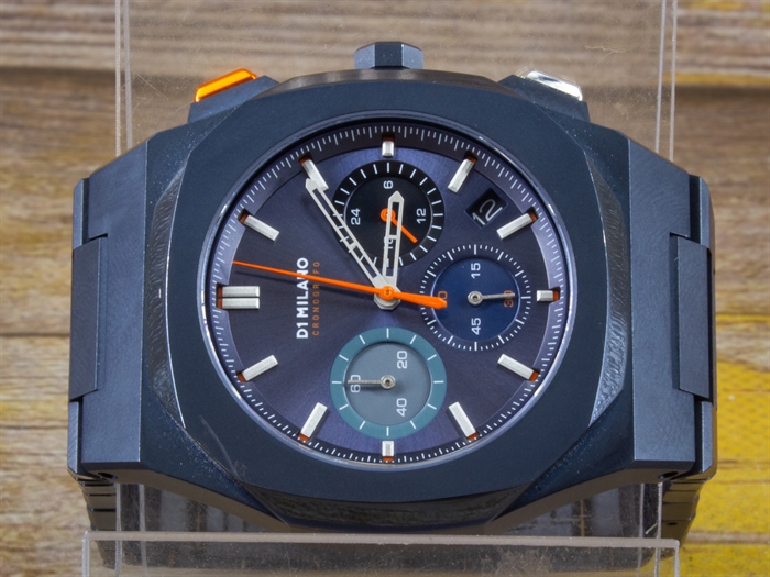 Наручные часы D1 Milano CHBJ12 с хронографом, синий (Б/У) - фото 57994
