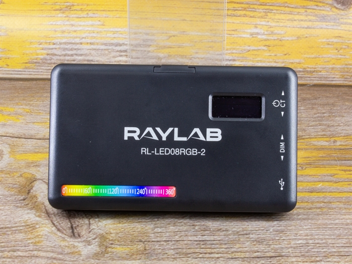 Осветитель Raylab RL-LED08RGB-2 2500-9000K 3100mAh, 8 Вт (Б/У) - фото 58007