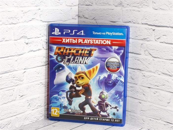 Игра Ratchet & Clank Хиты PlayStation для PlayStation 4, полностью на русском языке, диск (Б/У) - фото 58520