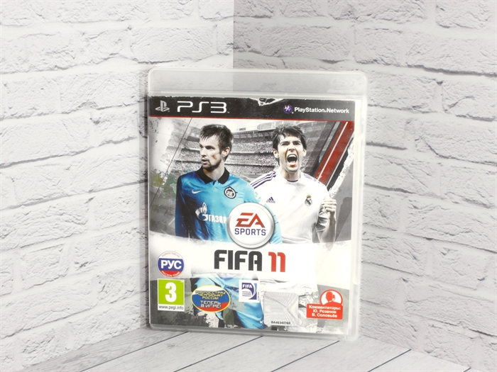 Игра FIFA 11 для PlayStation 3, полностью на русском языке, диск (Б/У) - фото 58532