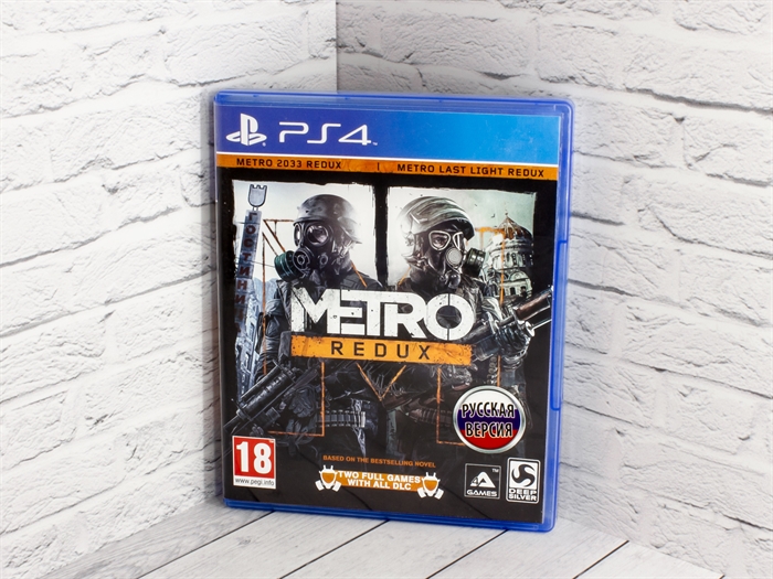 Игра Metro Redux для PlayStation 4, полностью на русском языке, диск (Б/У) - фото 58774