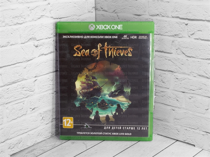 Игра Sea of Thieves для Xbox One, субтитры на русском языке, диск (Б/У) - фото 60528