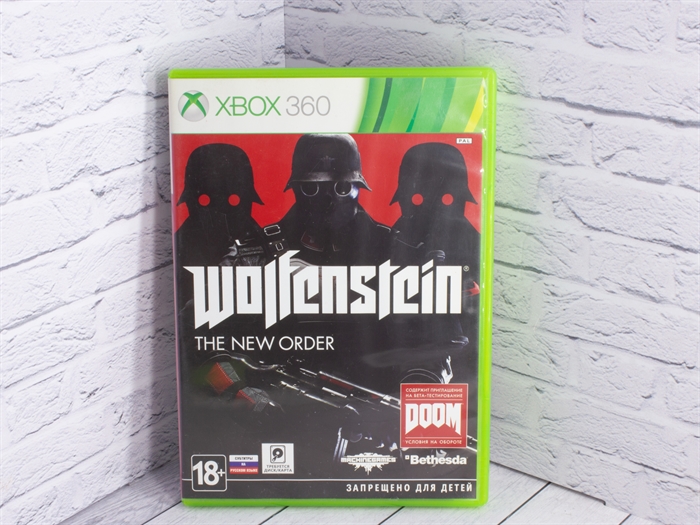 Игра Wolfenstein: The New Order для Xbox 360, субтитры на русском языке, диск (Б/У) - фото 63596