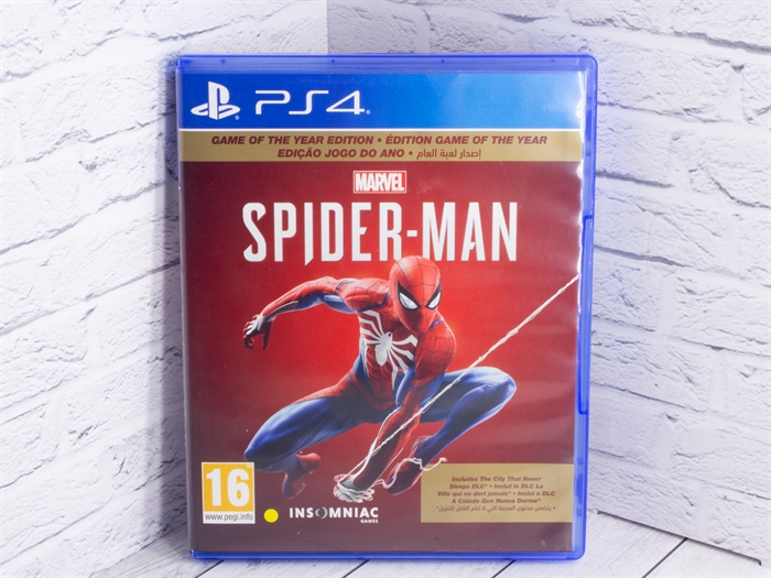 Игра Marvel Spider Man: Game of The Year Edition для PlayStation 4, английский язык, диск (Б/У) - фото 64311