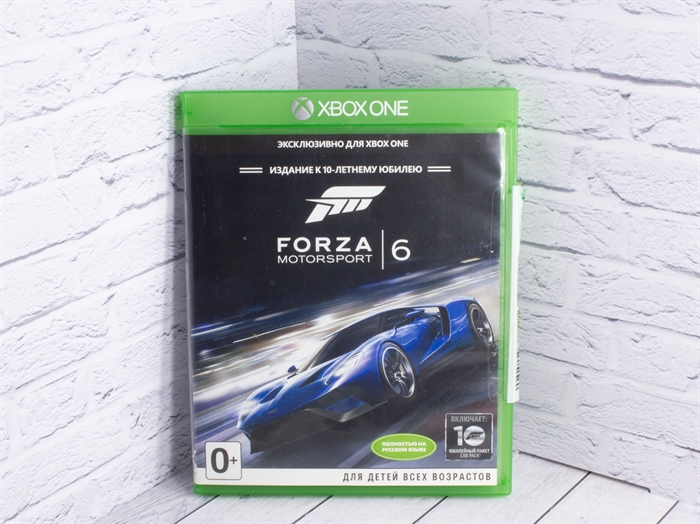 Игра Forza Motorsport 6 для Xbox One, полностью на русском языке, диск (Б/У) - фото 64320