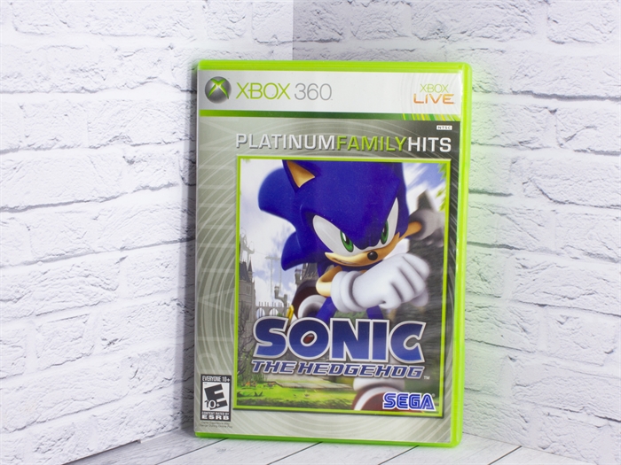 Игра Sonic The Hedgehog для Xbox 360, английский язык, диск (Б/У) - фото 64500