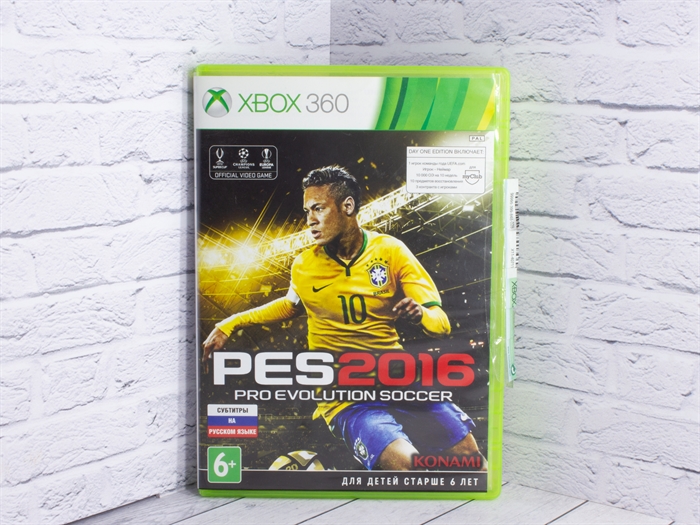 Игра PES 2016 для Xbox 360, субтитры на русском языке, диск (Б/У) - фото 64515