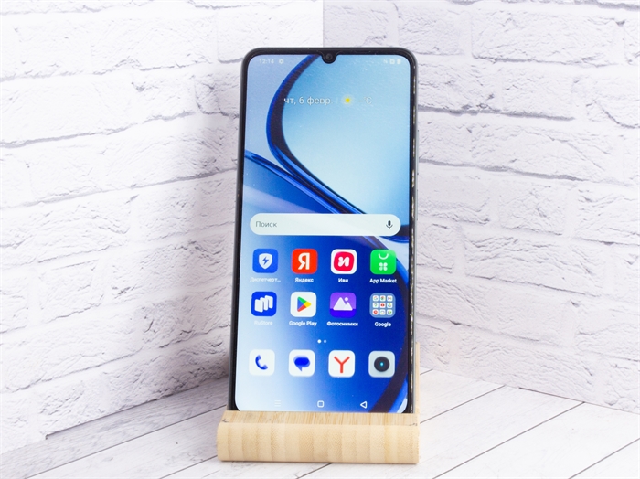 Смартфон Realme C61 6/128GB, тёмно-зелёный (Б/У) 22586 - фото 68485