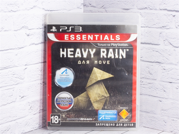 Игра Heavy Rain для PlayStation 3, полностью на русском языке, диск (Б\У) 22663 - фото 68575