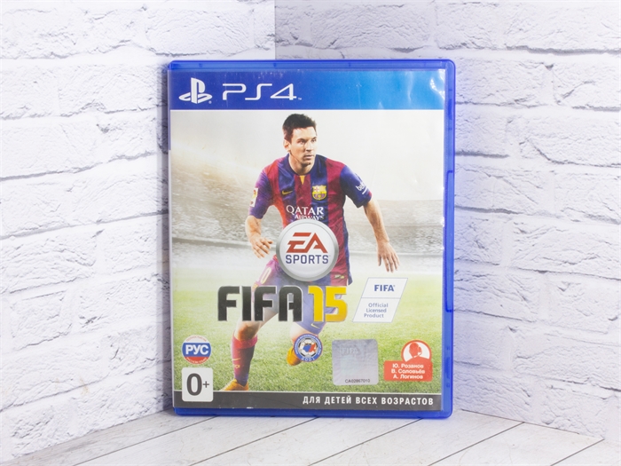 Игра FIFA 15 для PlayStation 4, полностью на русском языке, диск (Б/У) 28111 - фото 70774