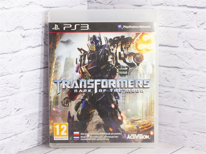 Игра Transformers Dark of the Moon для PlayStation 3, английский язык, диск (Б/У) 28876 - фото 71242