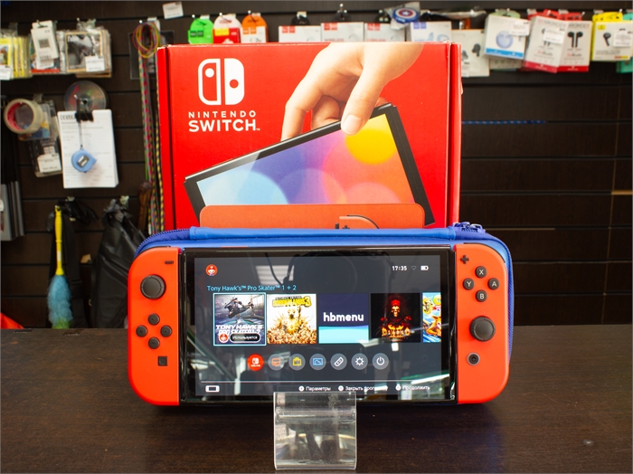 Игровая приставка Nintendo Switch OLED 64 ГБ Прошитая (Б/У) 29132 - фото 71418