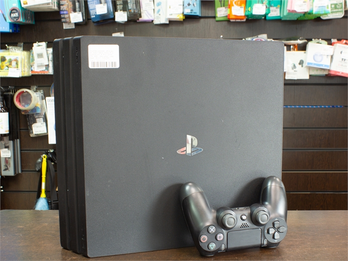 Игровая приставка Sony PlayStation 4 Pro 1000 ГБ HDD, без игр, без дополнительных аксессуаров, черный (Б/У) 29234 - фото 71440