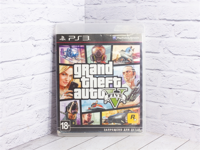 Игра Grand Theft Auto V для PlayStation 3, субтитры и интерфейс на русском языке, диск (Б/У) 29337 - фото 71656