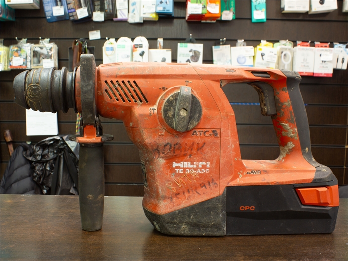 Аккумуляторный комбинированный перфоратор Hilti TE 30-A36 (Б/У) 30089 - фото 72238