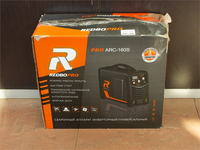 Сварочный аппарат инверторный Redbo PRO ARC-160S (Б/У) 30345 - фото 72271