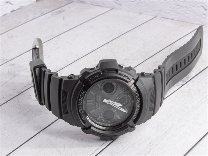 Наручные Часы Casio G-Shock AWG-M100B-1A (Б/У) 30530 - фото 72456