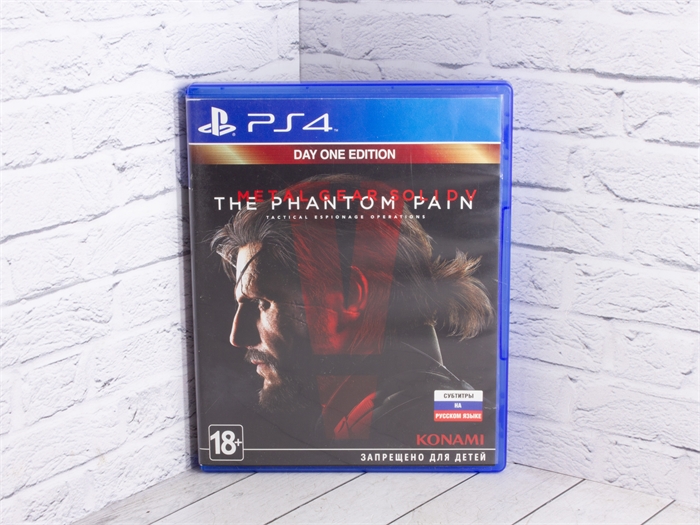Игра Metal Gear Solid 5: The Phantom Pain для PlayStation 4, русские субтитры и интерфейс, диск (Б/У) 30448 - фото 72491