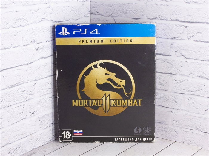 Игра Mortal Kombat 11 Premium Edition для PlayStation 4, русские субтитры и интерфейс, диск (Б/У) 30451 - фото 72494