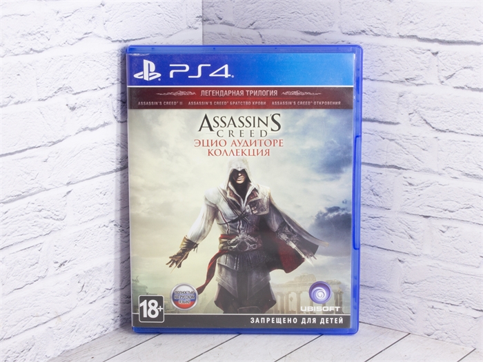 Игра Assassin's Creed: Эцио Аудиторе Коллекция для PlayStation 4, полностью на русском языке, диск (Б/У) 30457 - фото 72502