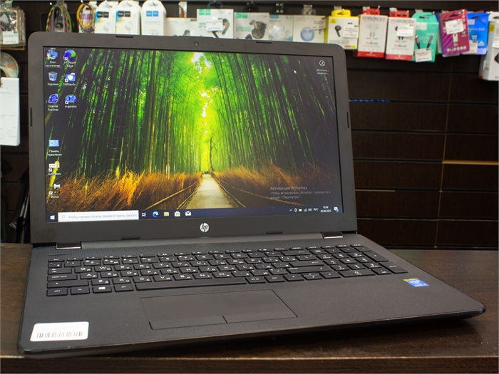 15.6" Ноутбук HP 15-BS162UR, Intel Core i3-5005U, RAM 4 ГБ, ROM HDD 500ГБ, Intel HD Graphics 4000, Win 10 Pro (Б/У) 30601 - фото 72555