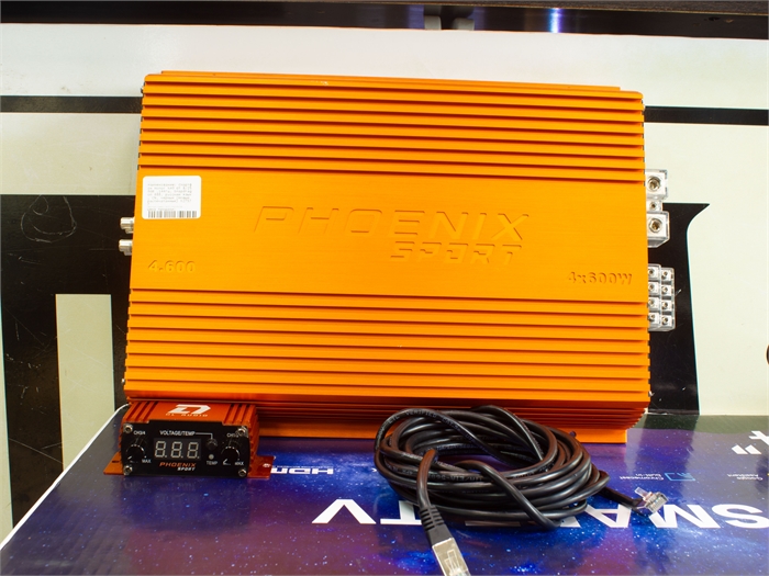 Усилитель автомобильный 4-канальный DL AUDIO Phoenix Sport 4.600 900Вт (Б/У) 31146 - фото 72877