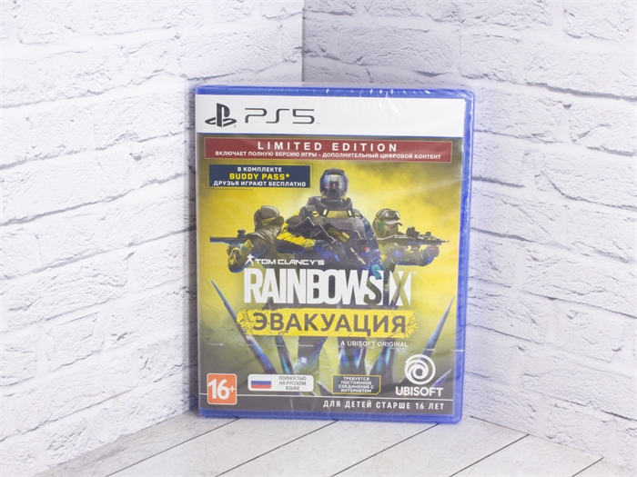 Игра Tom Clancy's Rainbow Six Эвакуация для PlayStation 5, полностью на русском языке, диск (Б/У) 31173 - фото 72985