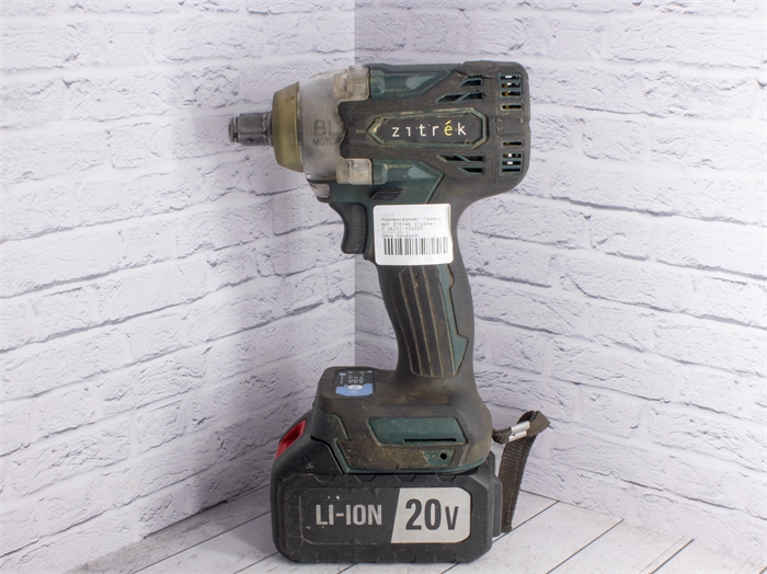 Гайковерт аккумуляторный Zitrek Crusher 20 Pro, 20В, 300 Нм, 1х2.0Ач (085-1021) (Б/У) 31635 - фото 73490