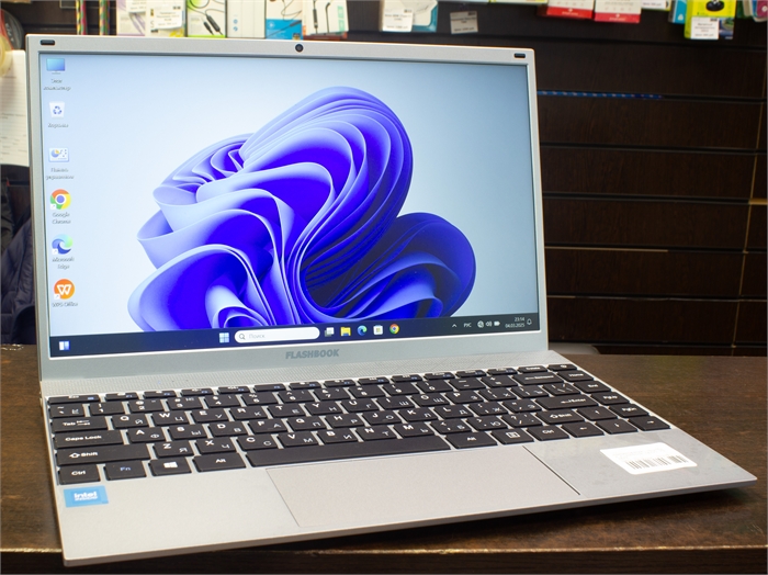 14.1" Ноутбук FlashBook Lite Intel Pentium J3710, RAM 8 ГБ, ROM SSD 256 ГБ, UHD Graphics 405, Windows 11 Pro, Серый (Б/У) 31839 - фото 73704