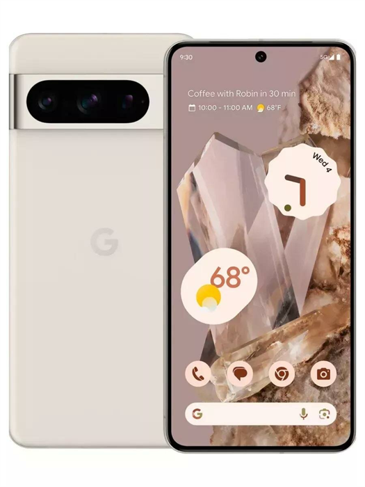 Google Pixel 8 Pro 12/256GB EU, Dual: nano SIM + eSIM, Porcelain (Новый) 32099 - фото 73819