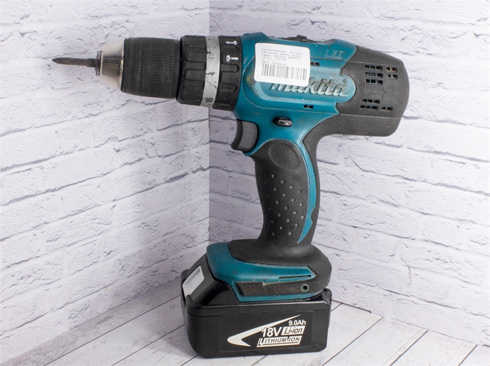 Аккумуляторная дрель-шуруповерт Makita DHP453 (Б/У) 29769 - фото 73903