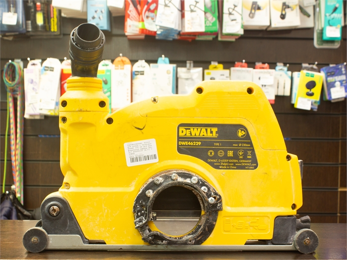 Кожух для резки с пылеудалением 230 мм для шлифовальной машины DEWALT DWE46229 (Б/У) 32896 - фото 74331