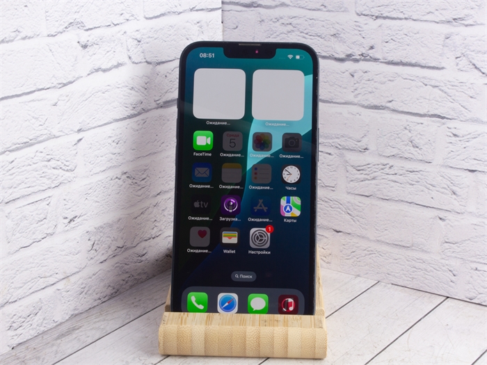 Смартфон Apple iPhone 13 128GB MLPF3HN/A, Dual: nano-SIM + eSIM, тёмная ночь (Б/У) 32944 - фото 74406