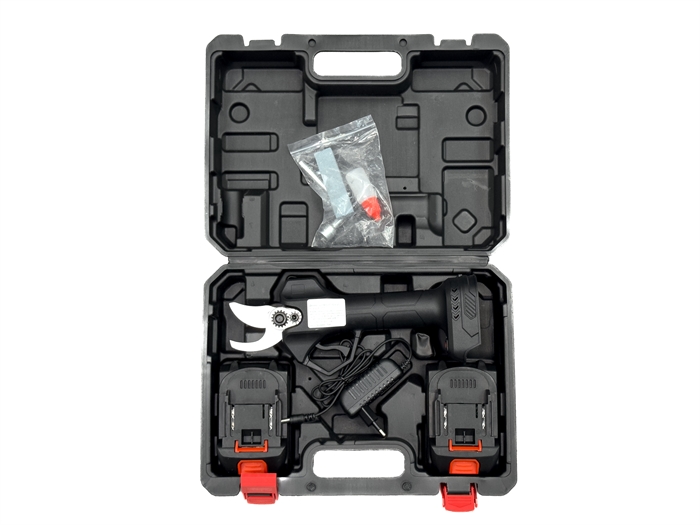 Секатор Садовый аккумуляторный для деревьев и кустов / 2 аккумулятора в комплекте / с кейсом для хранения(Б\У) 125915552 - фото 74936