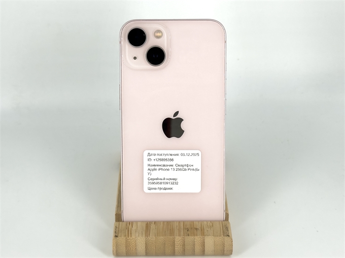 Смартфон Apple iPhone 13 256 ГБ MLP53RU/A, Dual: nano SIM + eSIM, розовый (Б/У) 125895356 - фото 74952