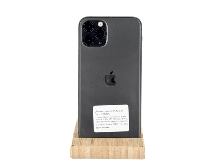 Смартфон Apple iPhone 11 Pro 256 ГБ MWC72RU/A, nano SIM+eSIM, серый космос (Б/У) 125927928 - фото 74983