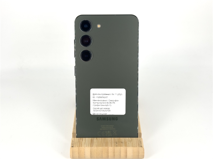 Смартфон Samsung S23 8/256 ГБ SM-S9110, Dual nano SIM, графитовый (Б\У) 32937 - фото 75010