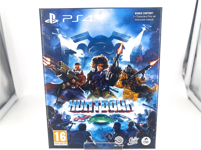 Игра Huntdown для Playstation 4, английский язык, диск (Б\У) 126126371 - фото 75431