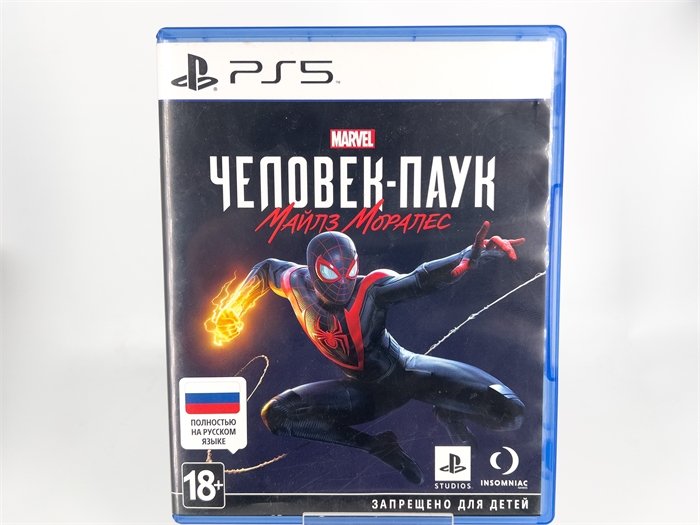 Игра Marvel Человек-Паук: Майлз Моралес для PlayStation 5, полностью на русском языке, диск (Б\У) 126140713 - фото 75463