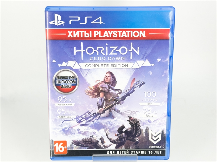 Игра Horizon Zero dawn. Complete edition для PlayStation 4, полностью на русском языке, диск (Б/У) 126295856 - фото 75687